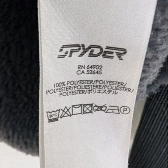 Spyder Core Sweater Foremost Jacket Mens Size XL Black Fleece Lined Heavy - Picture 6 of 16